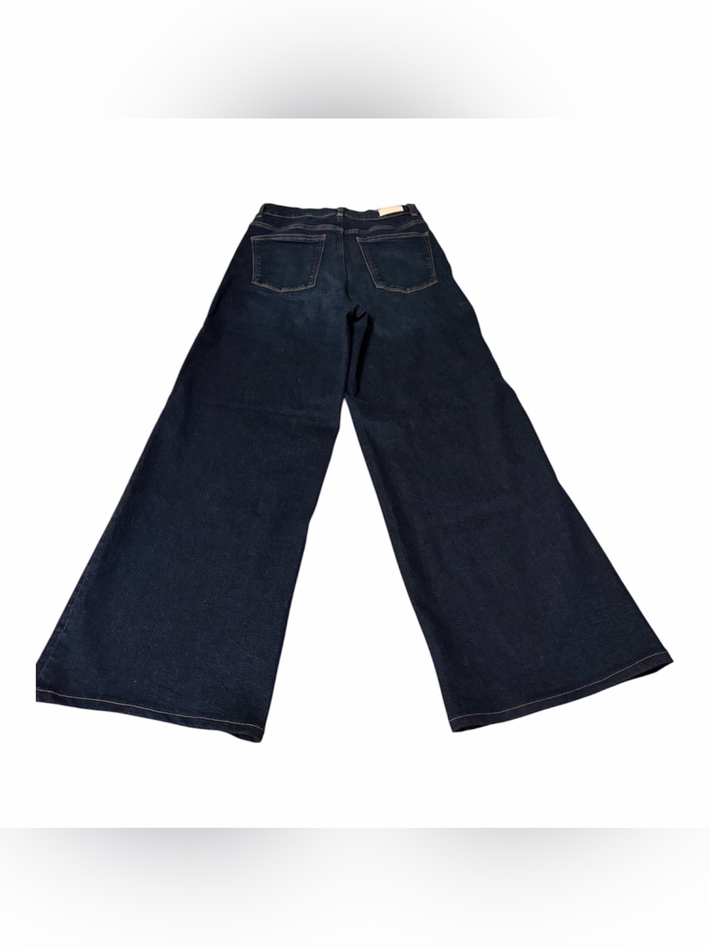 DL1961 Hepburn High-Rise Wide Leg Jeans in Mediterranean 28x32 EUC - Picture 6 of 9